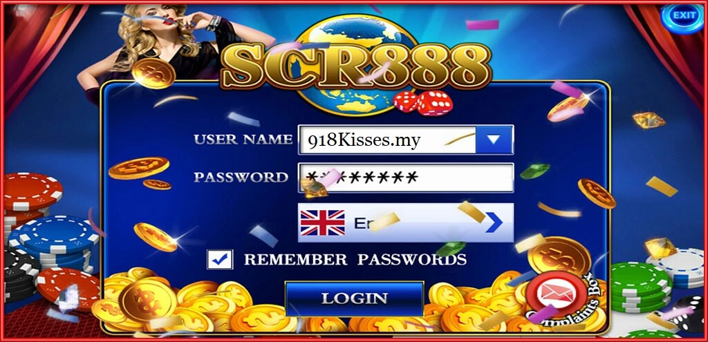 How to login to SCR888